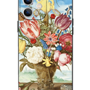 Avistinz Compatible with iPhone 11 Case, Bouquet of Flowers on a Ledge Vase of Flowers Phone Case, Colorful Floral Slim Protective Cover