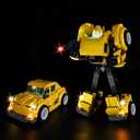 Kyglaring LED Light Kit Compatible with Lego Bumblebee Robot 10338 Building Blocks, Lights Only (Model Not Included)
