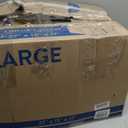 Yaheetech Cute Desk Chair Velvet Vanity Chair with Wheels Home Office Upholstered Modern Swivel Armchair with Tufted Barrel Back for Study, Vanity, Bedroom Cream