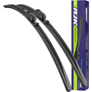 AJK Front Windshield Wiper for Mazda 6 2018 2019 2020 2021, Original Equipment Window Wipers Blades, Conventional, Vehicle Specific Fit, Pack of 2