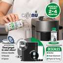 Nespresso Compatible Descaling Kit. 2 Bottles of Vertuo Descaler Solution. Removes Limescale For Hotter Coffee. 4 Uses Descaler For Nespresso Vertuo Coffee Machines.