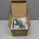 Set of 3 Christmas Decorations Lighted Gift Boxes with Bows12" 10" 8" with 60 Pre-Lit Mini String LightsFoldable LED Xmas Present Boxes for Tree Indoor Outdoor Holiday Party Yard Home Decor