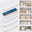 Wire Shelf Covers, 5pcs PVC Wire Rack Cover for Pantry & Closet Shelving, 30*16*2.3