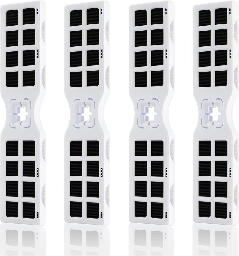 ROMON 4 Pack Refrigerator Air Filter Replacement for Frigidaire FRGPAAF2 Pure Air AF-2 Air Filter Compatible with Frigidaire FRFC2323AS, FRFC232LAF, FRFC233LAF, FRFG2323AF, FRFN2823AS Fridge