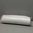 AAAAAcessories D-Shaped Chair Cushions, 2" Thick Dining Chair Pads with Ties and Removable, Machine-Washable Cover, 17" x 16", Set of 4, Oatmeal Beige