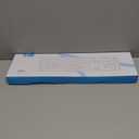 OMOTON Bluetooth Keyboard Compatible with Mac, with Numeric Keypad, Rechargeable Wireless Keyboard Compatible with MacBook Pro/Air, iMac, Mac mini/Pro Laptop and PC (Silver) (Three zone keyboard)