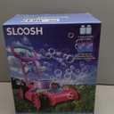 SLOOSH Bubble Lawn Mower Toddler Toys - Spill-Proof Bubble Machine Pretend and Play Toy for Toddler Age 1 2 3 1-3 Year Old Indoor Outdoor Use, Push Toys Baby Girl Xmas Christmas Birthday Gifts (Pink)