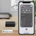 WiiM Pro AirPlay 2 Receiver, Google Cast Audio, WiFi Multiroom Streamer, Compatible with Alexa, Siri and Google Assistant, Stream Hi-Res Audio from Spotify, Amazon Music, Tidal and More