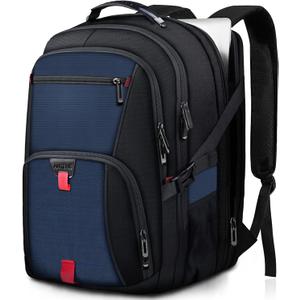 ANTERK Laptop Backpack, 18.4 Inch Laptop Backpacks for Men Women, 55L Anti Theft Water Resistant College Bussiness TSA Airline Approved Work Computer Backpack, Blue