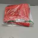 Mr. Pen- Red Sequin Christmas Tree Skirt and Tree Collar, 48 Inch Sparkly Base Cover, 24.8 Inch Foldable Sparkling Sequin Trees Skirt Collar, Red Sequin Tree Skirt, Christmas Skirts for Xmas Trees