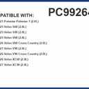 PG Cabin Air Filter PC99264C | Fits 2016-2025 Volvo XC90, 2018-2025 XC60, 2019-2025 S60, 2017-2025 S90, 2020-2025 V60 Cross Country, 2017-2025 V90 Cross Country, 2019-2025 V60