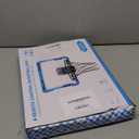 ropoda Indoor Basketball Hoop, Mini Hoop with 7 LED Lights, 3 Modes Scoreboard, Mini Hoop with 4 Balls Over The Door, Basketball Hoop Indoor, Toys Gifts for Kids Adults (Blue)