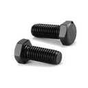 3/8-16 x 1-1/4" Hex Head Screw Bolt, 20Pcs 18-8 (304) Stainless Steel, Fully Threaded,Black Oxide by SG TZH
