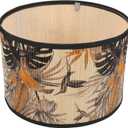 PRETYZOOM Simple Light Decor Accessories Light Lamp Shade Retro Lampshade Replacement Lamp Cover Modern Drum Lampshade Table Hanging Lamp Light Shade Lighthouse Weaving Japanese-style, 30x20cm