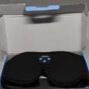 Voerou Sleep Headphones, 3D Bluetooth 5.4 Sleep Mask Wireless Eye Mask, Sleeping Mask with Bluetooth Headphones for Side Sleepers with UltraThin Speakers, Perfect for Sleeping Travel Christmas Gifts