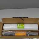 Cosy Family Plastic Wrap Stretch Film Roll - 1000ft 60 Gauge Industrial Strength 15 inch Wide Clear Plastic Wrap Roll with Handles for Pallet Wrapping Shipping Moving - Clear, Pack of 1