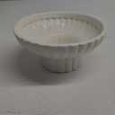 8" Small Footed Decorative Fruit Bowl Ceramic Approx Capacity 3 Cups for Home and Kitchen Counter,Modern Pedestal Bowl,Versatile Catch All for Home Organization and Home Decor