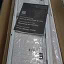 Sweetcrispy 8 Drawer Fabric White Dresser for Bedroom, Tall Double Dresser, 11.8"D x 30.9"W x 36.4"H