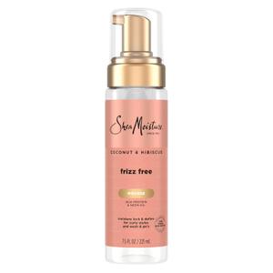 SheaMoisture Curl Mousse for Curly Hair, Coconut & Hibiscus Styling Mousse for Frizz Control & Volume, with Shea Butter, 7.5 oz