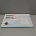 Titanium Cutting Board for Kitchen, Cutting Board Double Sided Food Grade, Pure Titanium/PP, Easy to Clean Large Size 1611 (15.6"L x 10.8"W, Silver)