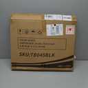 Outdoor Side Table - Small Patio End Table All Weather, Patio Furniture Sets and Outside Furniture for Pool, Balcony, Deck, Porch, Black