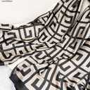 Shawl Scarf For Women Lightweight Scarves Floral Pattern Formal Evening Dressesformal Shawl Summer Wraps (Black)