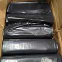 Top Knot Bags 45 Gallon Garbage Trash Bag 40X46" 1.5 Mil Black 100 Count Can Liner Bulk 40 Gallon 41 Gallon 42 Gallon 43 Gallon 44 Gallon Made in USA