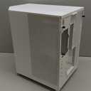NZXT H6 Flow RGB Mid-Tower Airflow Case with 3 RGB Fans, Panoramic Glass Panels, and Cable Management - White