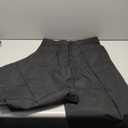 Men's Pleated Baggy Dress Pants Straight Leg Zipper Fly Oversized Suit Pant Business Trousers with Pockets S