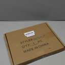 BKABOT 8x10 Picture Frame, Black Aluminum Metal Photo Frames with HD Glass, Fits 5x7 with Mat or 8 x 10 without Mat, Display for Wall and Table