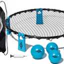 Franklin Sports Spyderball Game Set - Includes 3 Balls, Carrying Case and Rules - Played Outdoors, Indoors, Yard, Lawn, Beach - Durable Tight Net