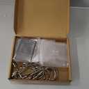 Adhesive Wall Hooks for Hanging - 60lb Heavy Duty Waterproof & Rustproof, Sticky Hooks for Walls No Damage, Kitchen/Bathroom/Rental (Ganchos para Pared) 10-Pack (transparency)