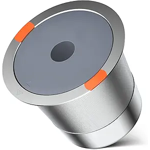 Reusable k Cup Coffee pod Filters,Universal stainless steel Refillable k Cups Filter Use for Keurig 2.0 and 1.0 Coffee Makers-machine(1pack)…
