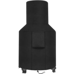 SIRUITON Patio Chiminea Cover - Durable, Weather-Proof Chimineas Fire Pit Cover , Heavy Duty 600D Oxford Water-Resistant Chiminea Outdoor Fireplace Covers