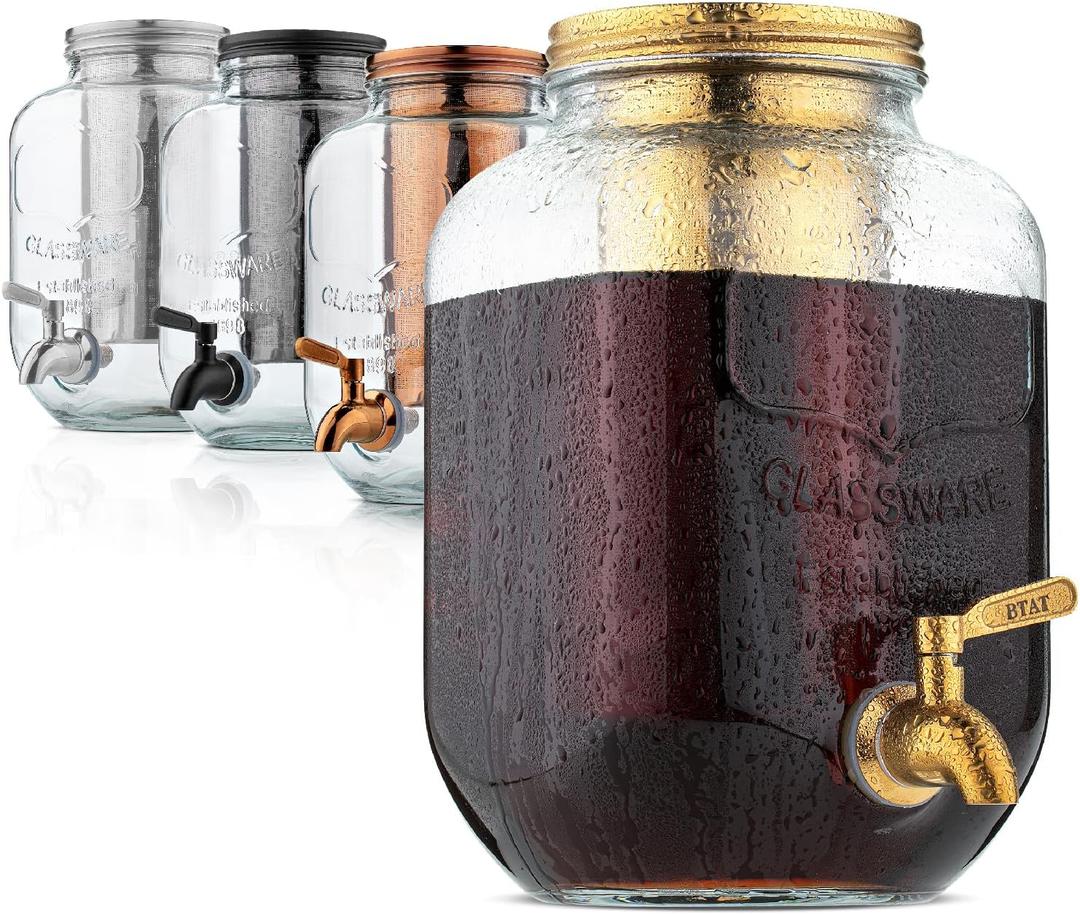 BTaT- Cold Brew Coffee Maker (Gold)