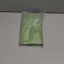 Server Book High Volume, Expandable Server Book,5"9", Waitress Waiter Book, Sturdy Leather Waitress Book with 2 Zipper Pockets and Magnetic Pocket, Server Books Server (Grass Green) (Extended Version)