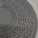 11" Silicone Splatter Screen Pan Cover with Folding Handle, Heat Insulation Cooling Mat, Strainer, Drain Board, Oil Splash Guard for Frying Pan