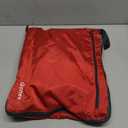 Gonex 40L 60L 80L 100L 150L Large Foldable Travel Duffle Bag with Shoes Compartment, Packable Lightweight Water Repellent Duffel Bag for Camping Gym Weekender Bag (Red)