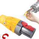 Quick Vacuum Suction Tip Adapter,Compatible with DYS V7 V8 V10 V11 V12 V15 Vac Cordless Cleaners, Fast Sealing Clothing Storage Bags, Mini Head Replacement Accessories Parts