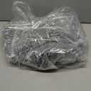 Yakamok Blackout Curtains 84-inch Length Living Room Thermal Insulated Silver Wave Line Dots Pattern Curtains Room Darkening Grommet Curtains for Bedroom, Black, W42 x L84-inch, 2 Panels