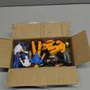 ONEST 12 Pieces Firefighter Action Figures Firefighter Figurines 4" Action Figures with Hats & Accessories for Party Decoration