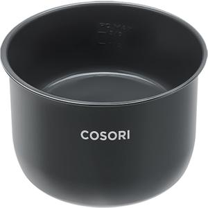 COSORI Pressure Cooker Inner Pot, Compatible with CMC-CO601-SUS Only, Ceramic, BPA-Free, Non-Stick, CRP-CO601IP-SUS