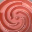 Slow Feeder Maze Puzzle Bowl - Large Dog Non Slip Interactive Food Dishes - Bloat Stop, Choking Prevention - Pink