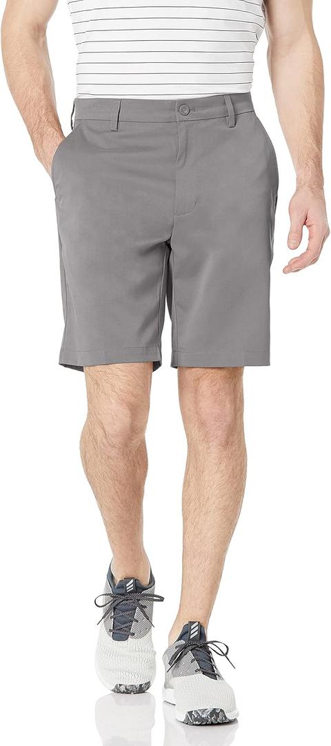 Amazon Essentials Men's Classic-Fit Stretch Golf Shorts, (29, Grey)