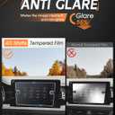 CDEFG For 2025 2026 Volkswagen Jetta Screen Protector - 8 Inch Matte Anti Glare Tempered Glass - Jetta (SE, SEL, GLI Autobahn) Touchscreen Accessories