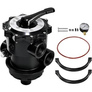 SP071620T Multiport Control Valve with Clamp and O-Ring Compatible with Hayward Pro Series Sand filter S310T2 S360T2 S270T2 Vari-Flo Valve Top Mount