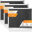Cenipar 97007696 Range Hood Filter Charcoal Odour Filter for Range vent hood (8 3/4" X 10 1/2" X 3/8")-3 Pack
