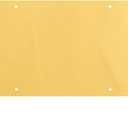 Prime-Line MP4704 6 x 34 in. Solid Brass Kick Plate, Polished Brass Finish (Single Pack)