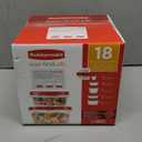 Rubbermaid Easy Find Lids Set of 9 Storage Containers BPA Free 2066483 Red