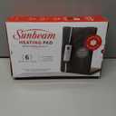 Sunbeam XL Heating Pad for Back Neck and Shoulder Pain Relief Auto Shut Off 6 Heat Settings Extra Large 12 x 24 Green Ideal for Muscle Aches and Arthritis Pain